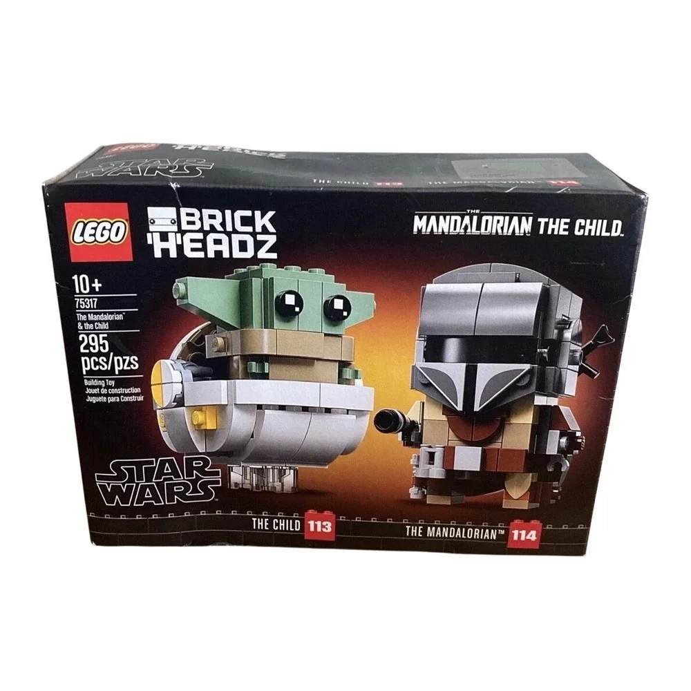 NIB! LEGO BrickHeadz Star Wars The Mandalorian The Child 75317 295 Pcs‎ 10+